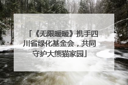 《无限暖暖》携手四川省绿化基金会，共同守护大熊猫家园