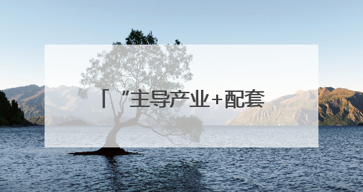 “主导产业+配套产业+衍生产业” 镇域经济创新发展释放强劲发展动能