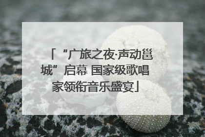 “广旅之夜·声动邕城”启幕 国家级歌唱家领衔音乐盛宴