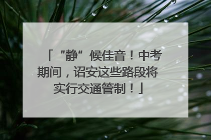 “静”候佳音！中考期间，诏安这些路段将实行交通管制！