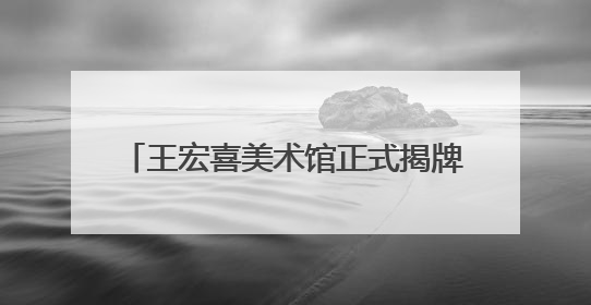 王宏喜美术馆正式揭牌！153 件艺术珍品 “ 回归 ” 连云港，并向市民免费开放