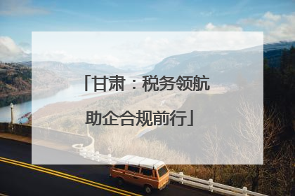 甘肃：税务领航 助企合规前行