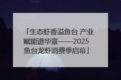 生态虾香溢鱼台 产业赋能谱华章——2025鱼台龙虾消费季启幕