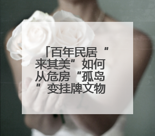 百年民居“来其美”如何从危房“孤岛”变挂牌文物？