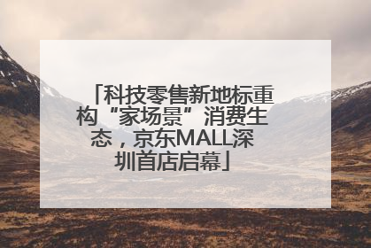 科技零售新地标重构“家场景”消费生态，京东MALL深圳首店启幕