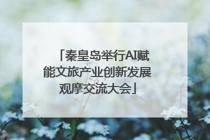 秦皇岛举行AI赋能文旅产业创新发展观摩交流大会