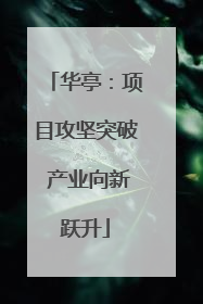 华亭：项目攻坚突破 产业向新跃升