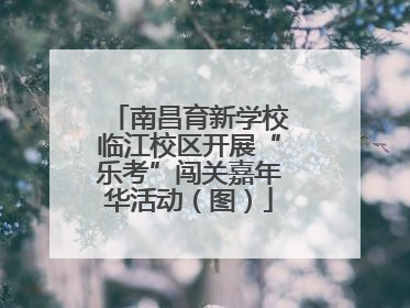 南昌育新学校临江校区开展“乐考”闯关嘉年华活动（图）