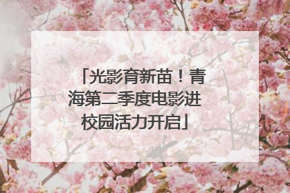 光影育新苗！青海第二季度电影进校园活力开启