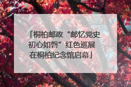 桐柏邮政“邮忆党史 初心如磐”红色巡展在桐柏纪念馆启幕
