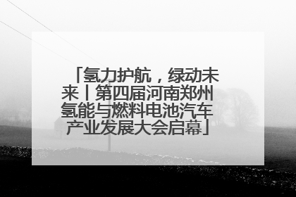 氢力护航，绿动未来丨第四届河南郑州氢能与燃料电池汽车产业发展大会启幕