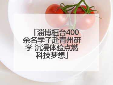淄博桓台400余名学子赴青州研学 沉浸体验点燃科技梦想