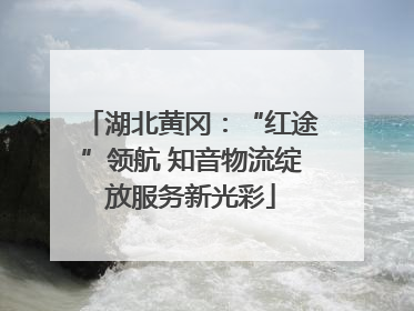 湖北黄冈：“红途”领航 知音物流绽放服务新光彩