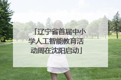 辽宁省首届中小学人工智能教育活动周在沈阳启动