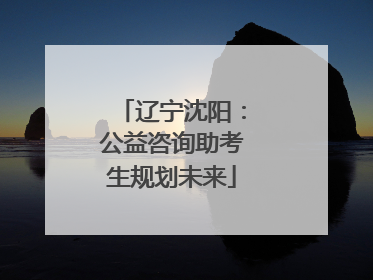 辽宁沈阳：公益咨询助考生规划未来