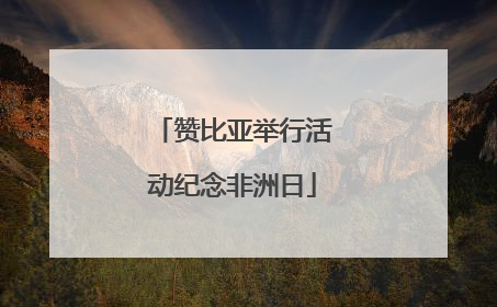赞比亚举行活动纪念非洲日