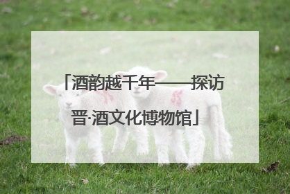 酒韵越千年——探访晋·酒文化博物馆