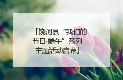 饶河县“我们的节日·端午”系列主题活动启幕