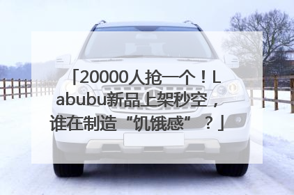 20000人抢一个！Labubu新品上架秒空，谁在制造“饥饿感”？