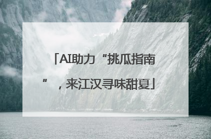 AI助力“挑瓜指南”，来江汉寻味甜夏